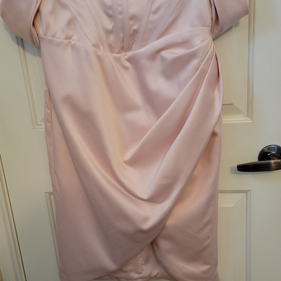 House of CB Camila Blush Off Shoulder Corset Dress Size XL (P) - Picture 9 of 12